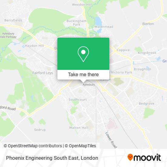 Phoenix Engineering South East map