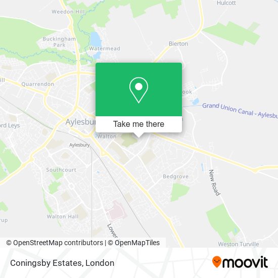 Coningsby Estates map
