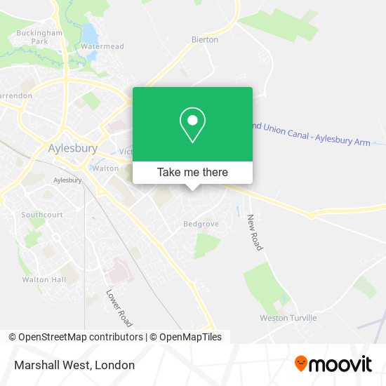 Marshall West map