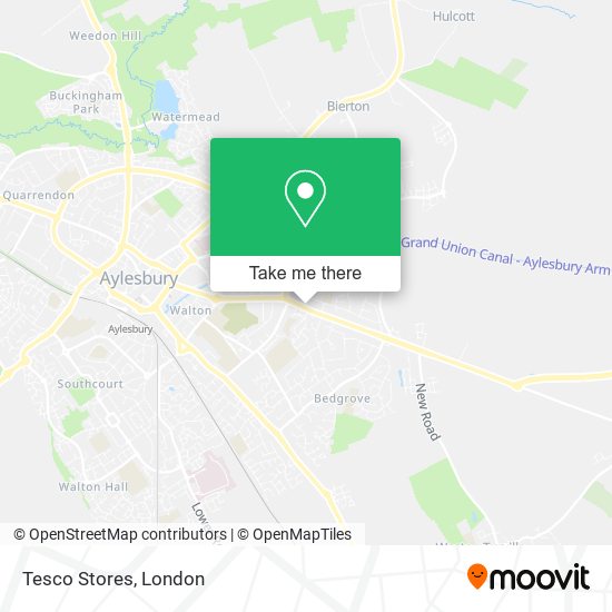 Tesco Stores map