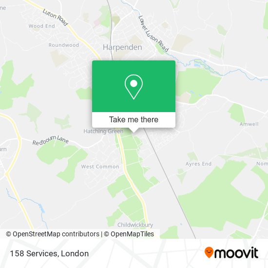 158 Services map