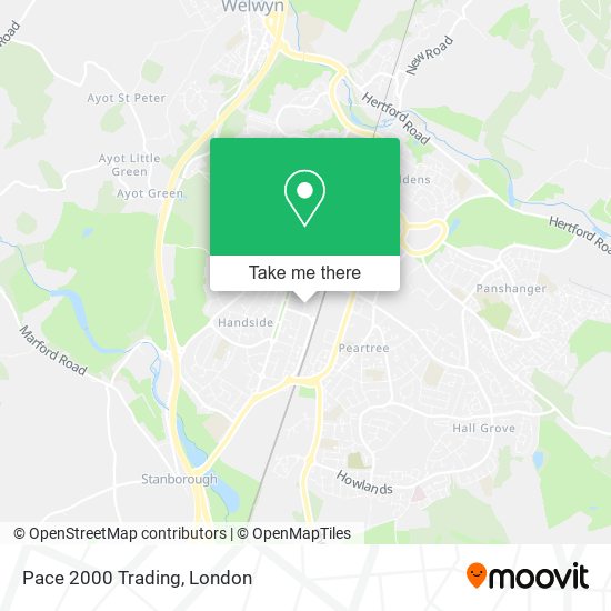 Pace 2000 Trading map