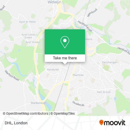 DHL map