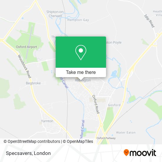 Specsavers map