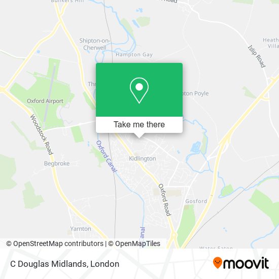 C Douglas Midlands map