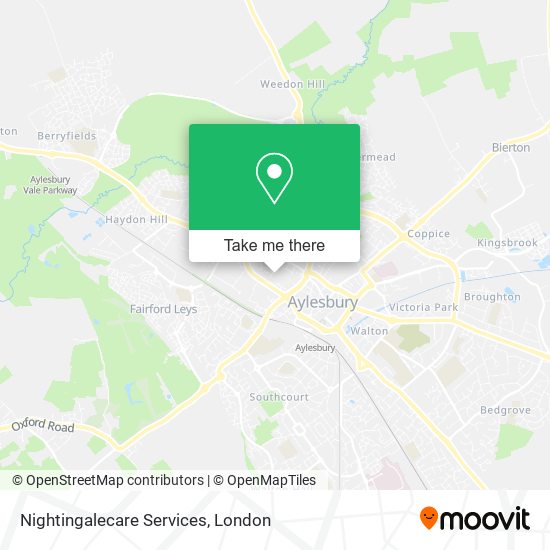 Nightingalecare Services map