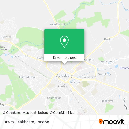 Awm Healthcare map