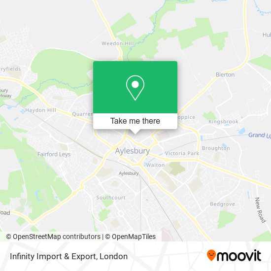 Infinity Import & Export map