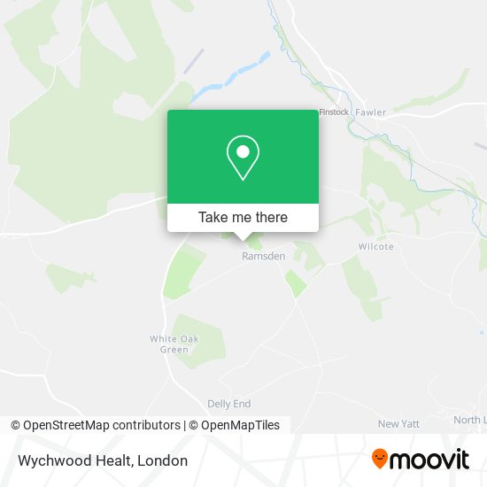 Wychwood Healt map