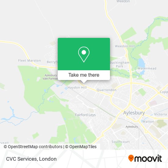 CVC Services map