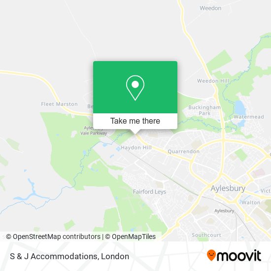 S & J Accommodations map