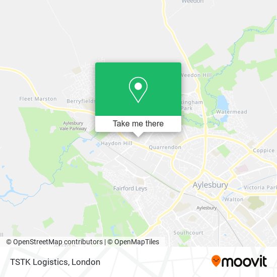 TSTK Logistics map