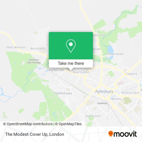 The Modest Cover Up map