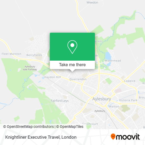 Knightliner Executive Travel map