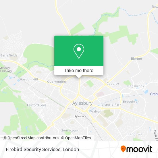 Firebird Security Services map