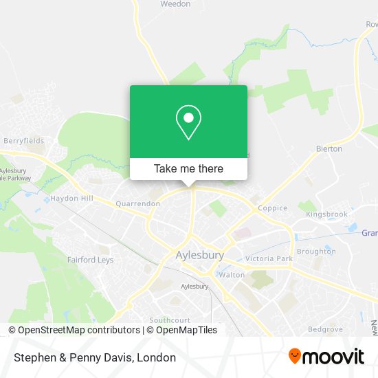 Stephen & Penny Davis map