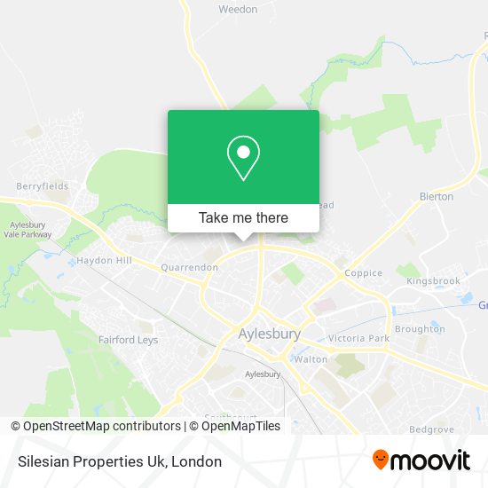 Silesian Properties Uk map