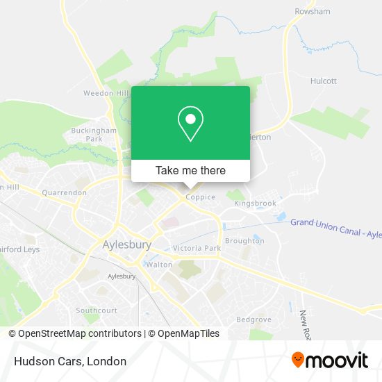 Hudson Cars map
