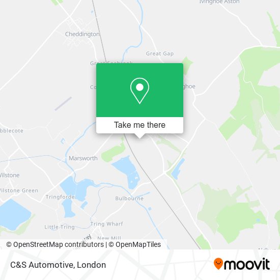 C&S Automotive map