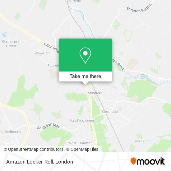 Amazon Locker-Roll map