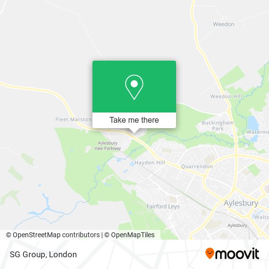 SG Group map
