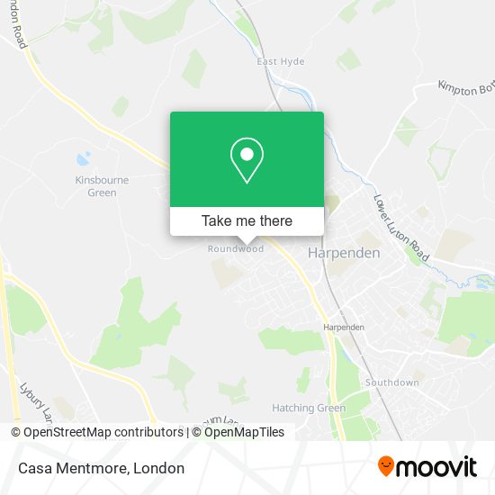 Casa Mentmore map