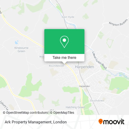 Ark Property Management map