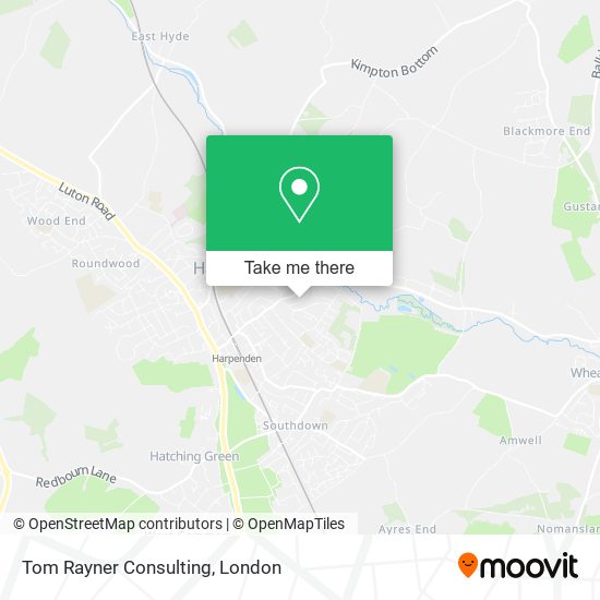Tom Rayner Consulting map