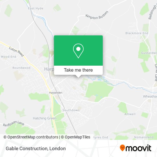 Gable Construction map