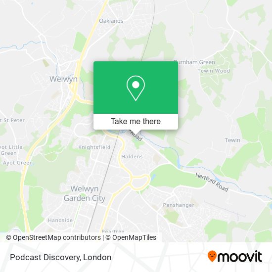 Podcast Discovery map