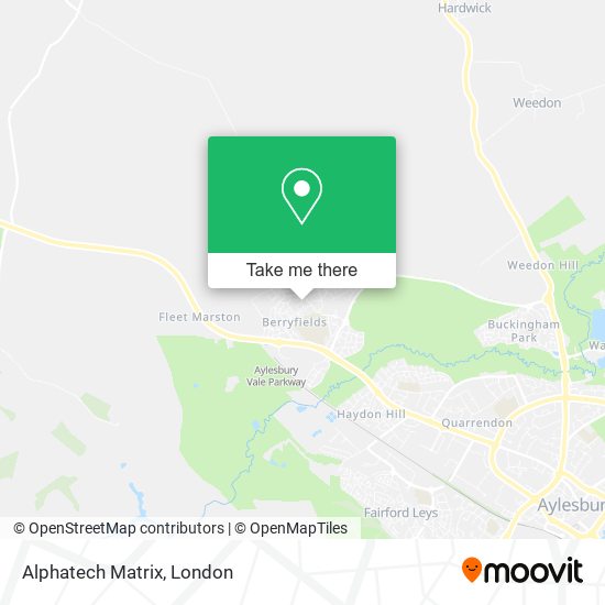 Alphatech Matrix map