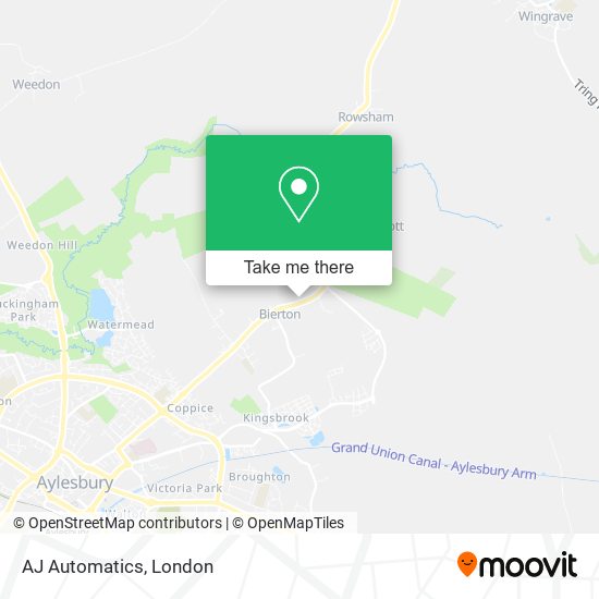 AJ Automatics map