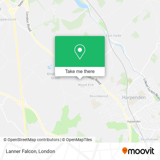 Lanner Falcon map