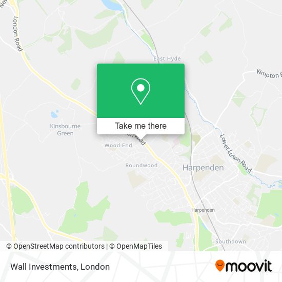 Wall Investments map