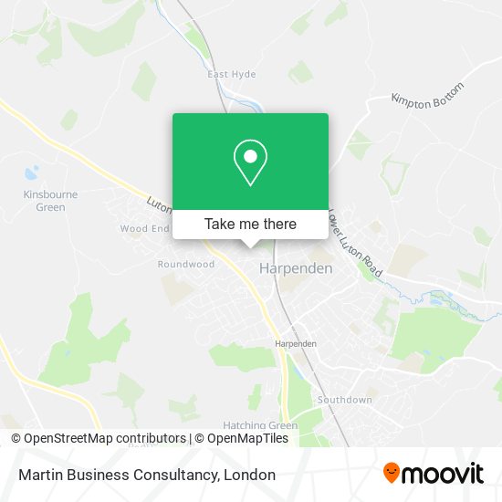 Martin Business Consultancy map