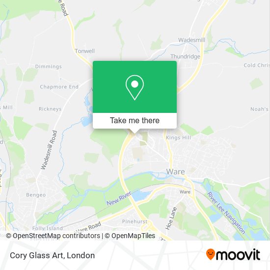 Cory Glass Art map