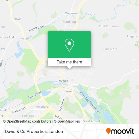 Davis & Co Properties map