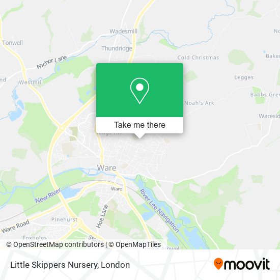 Little Skippers Nursery map