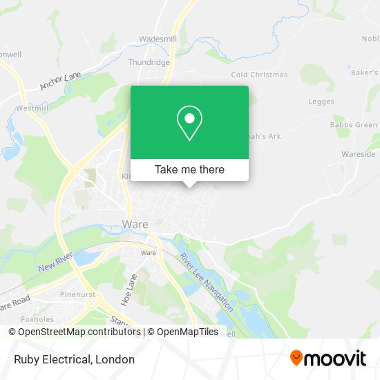 Ruby Electrical map