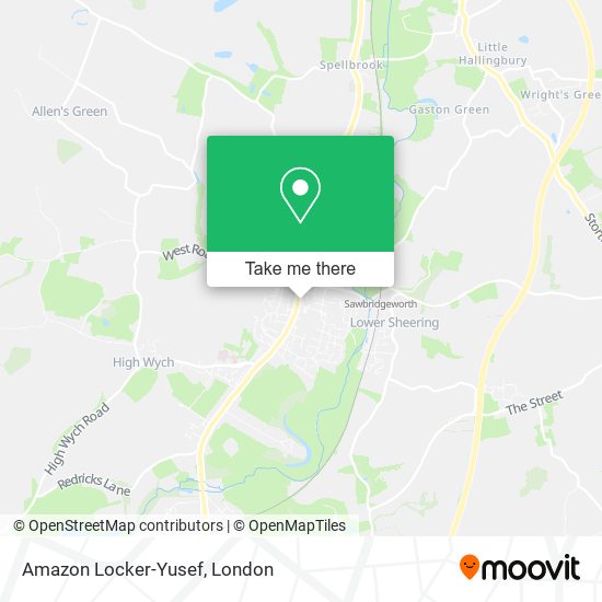 Amazon Locker-Yusef map