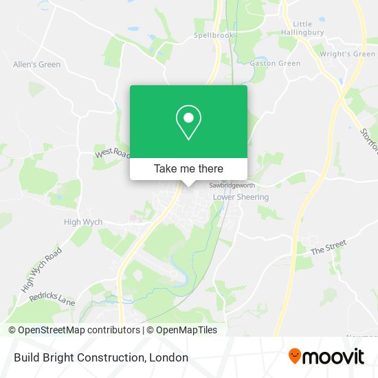 Build Bright Construction map