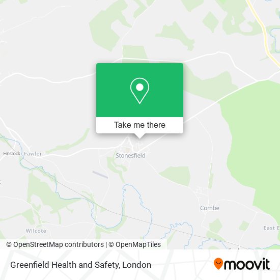 Greenfield Health and Safety map