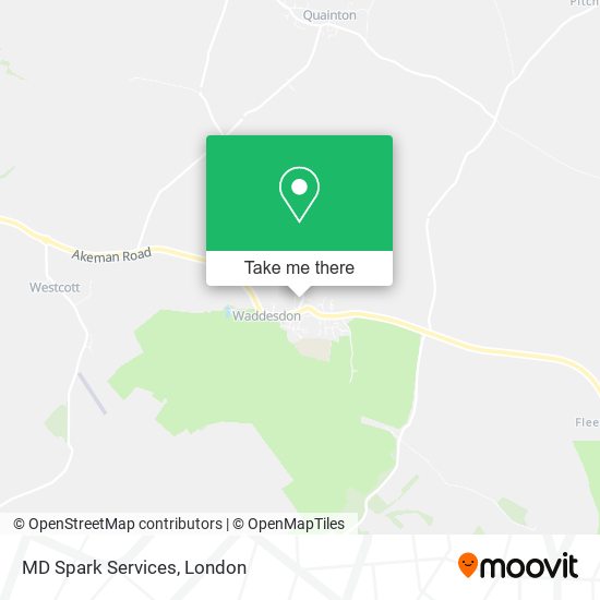 MD Spark Services map