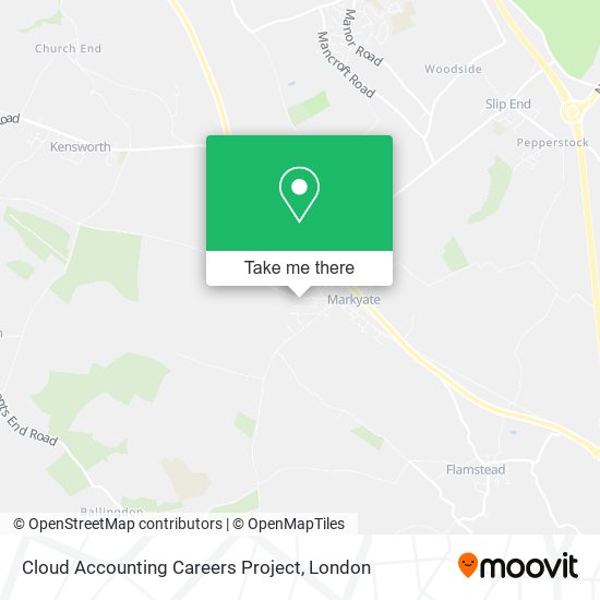 Cloud Accounting Careers Project map