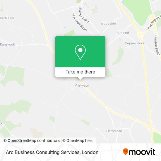 Arc Business Consulting Services map