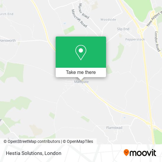 Hestia Solutions map