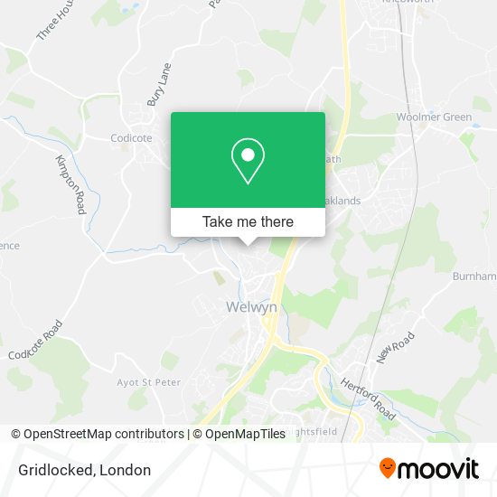 Gridlocked map