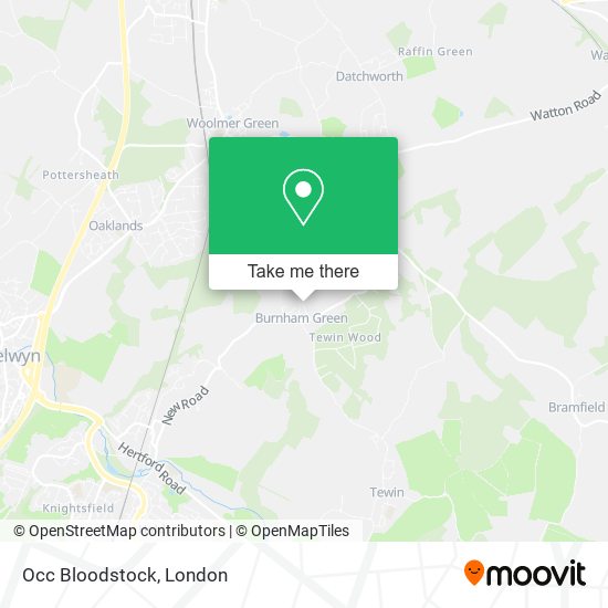 Occ Bloodstock map