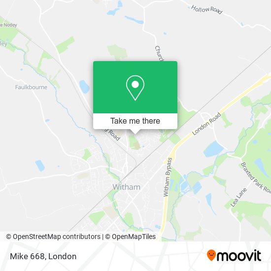 Mike 668 map