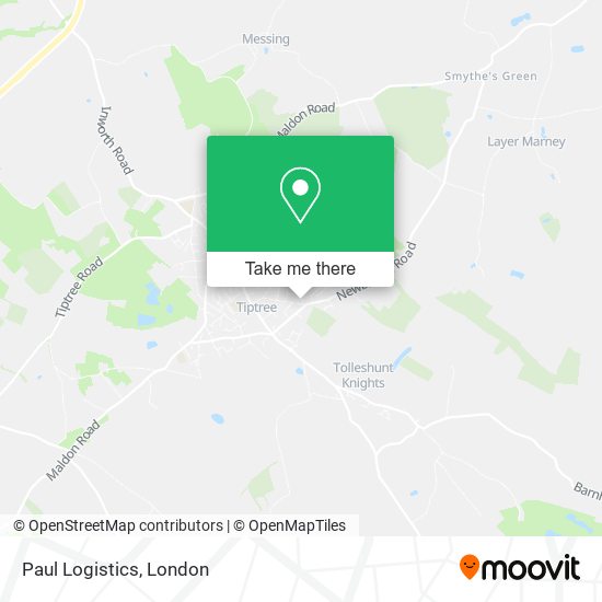 Paul Logistics map